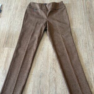 Lisette L Brown Textured Pants – Size 6